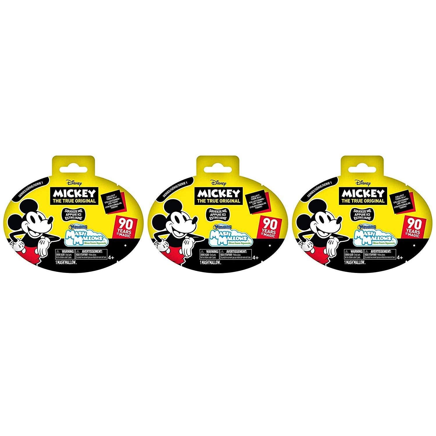 Tech4Kids Basic Fun Marshmallow Mickey Mouse 3 Sealed Bags
