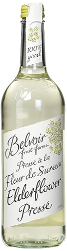 Belvoir Organic Elderflower Presse Juice, Glass 25.4 Ounce