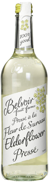 Belvoir Organic Elderflower Presse Juice, Glass 25.4 Ounce