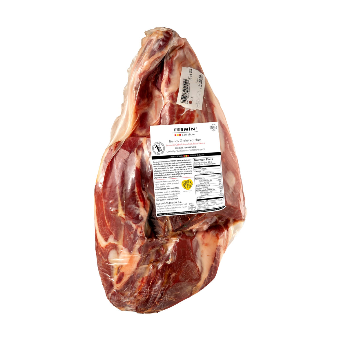 Iberico Ham Boneless by Fermin, 10-11 lb