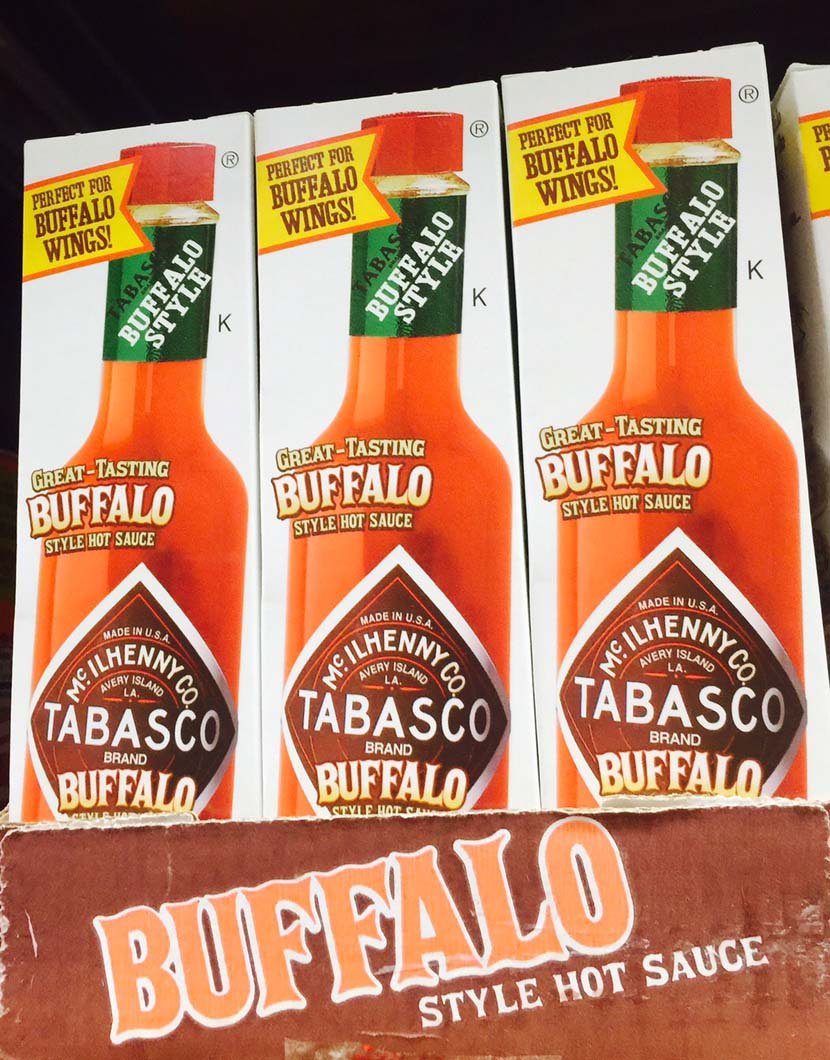 Tabasco Buffalo Style Hot Sauce, 5oz. (Pack of 6)