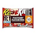 Hershey's Factory Favorites Chocolate Bars Assortment. Extra Large Bag 4.5 Pounds of Delicious Candy. Approximately 145 Chocolate Candy Bars.
