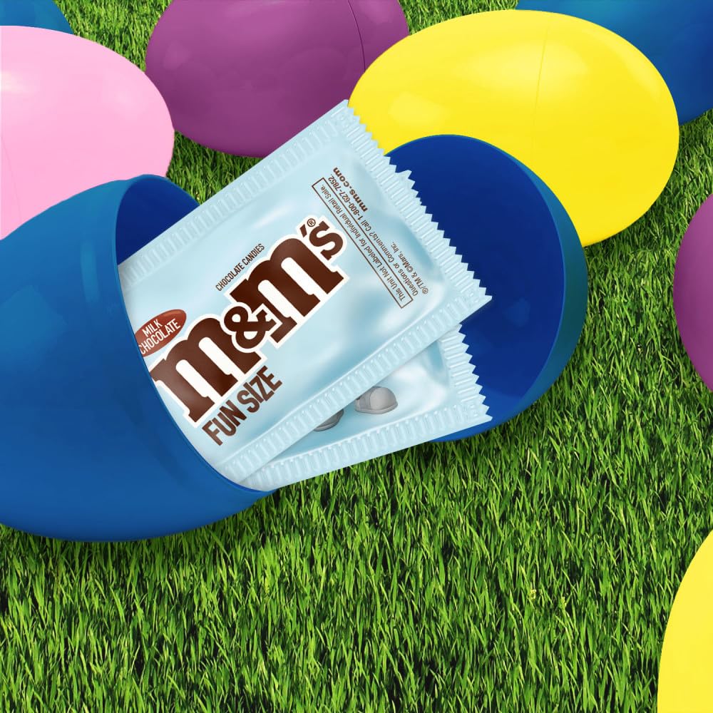 M&M's Easter Blend Milk Chocolate Fun Size Candy, 10.53 Ounce