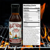 Lem’s Meat Varnish Mild BBQ Sauce - Sweet BBQ Sauce for Meat, Chicken, and More - Gluten Free - Best for Grilling, Smoking & Marinating - 12 oz Bottle