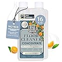 ProCare Citrus Floor Cleaner Concentrate (Made in USA) | Streak-free Cleaner for Vinyl, Wood, Tile, Stone & Laminate Floor Cleaner For Mopping