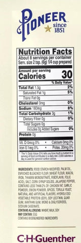 Pioneer Gravy & Seasoning Mixes - 2 packages (Roasted Jalapeno 1.7oz)