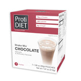 ProtiDIET Chocolate Protein Shake - Low Fat, High Protein Drink for a Healthy Active Lifestyle - Quick and Easy Preparation Chocolate Protein Drink