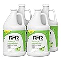 RMR Brands Botanical Disinfectant and Cleaner, Kills 99% of Household Bacteria and Viruses, EPA Registered, Gallon, 4 Pack