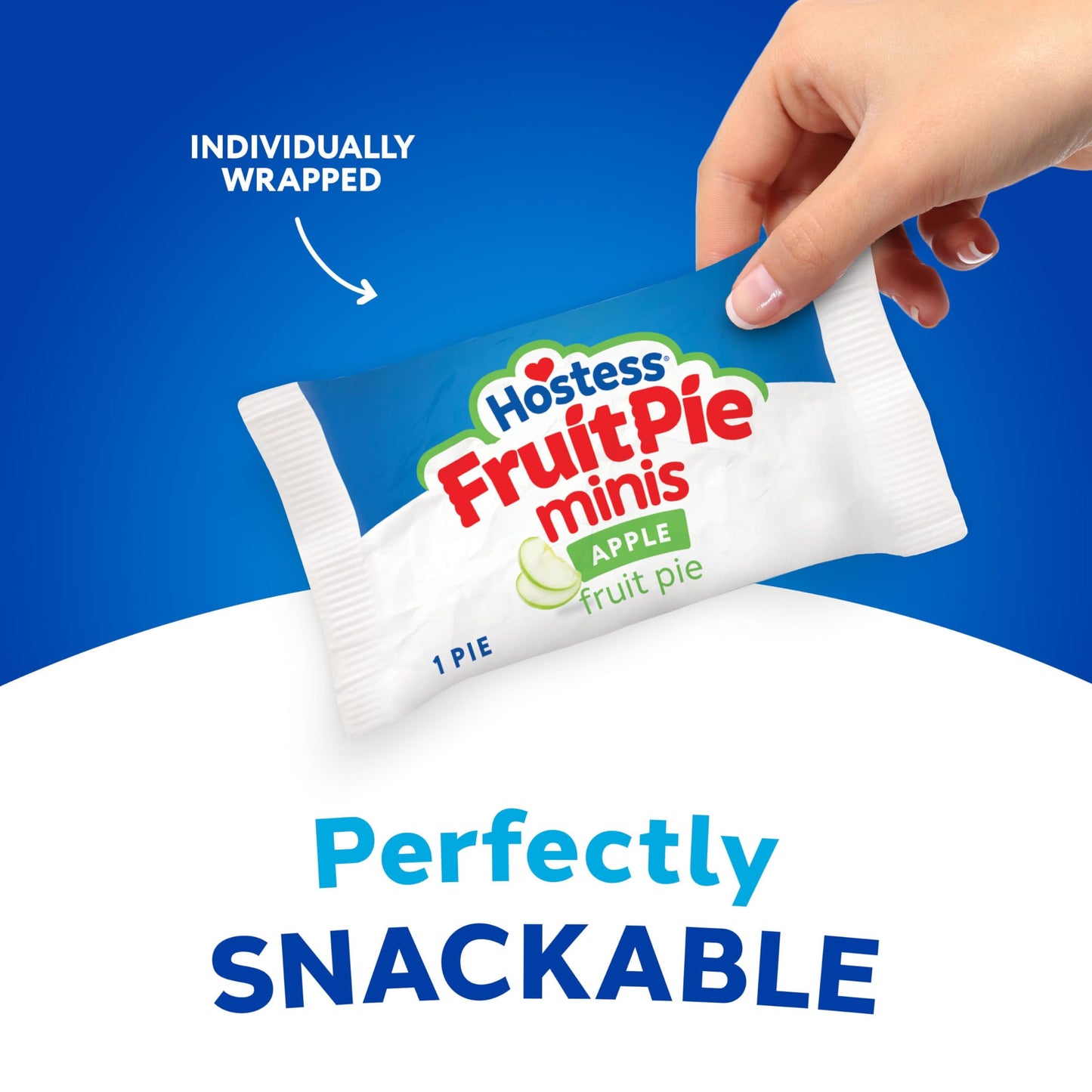 Hostess Fruit Pies with Apple Flavored Filling, 12 Oz. Box (12 Count)