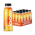 Aurora Orange Juice Drinks by Loom, Low Sugar Juice, Real Fruit, No Added Sugar, Healthy Hydration, 30 Calories, Non-GMO, 12 oz bottles, 12 pack