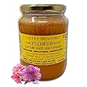 Altay Raw Flower Honey - 100% Pure, Unfiltered, Unpasteurized, Ethically Sourced - Glass Jar, 908g / 35.2oz