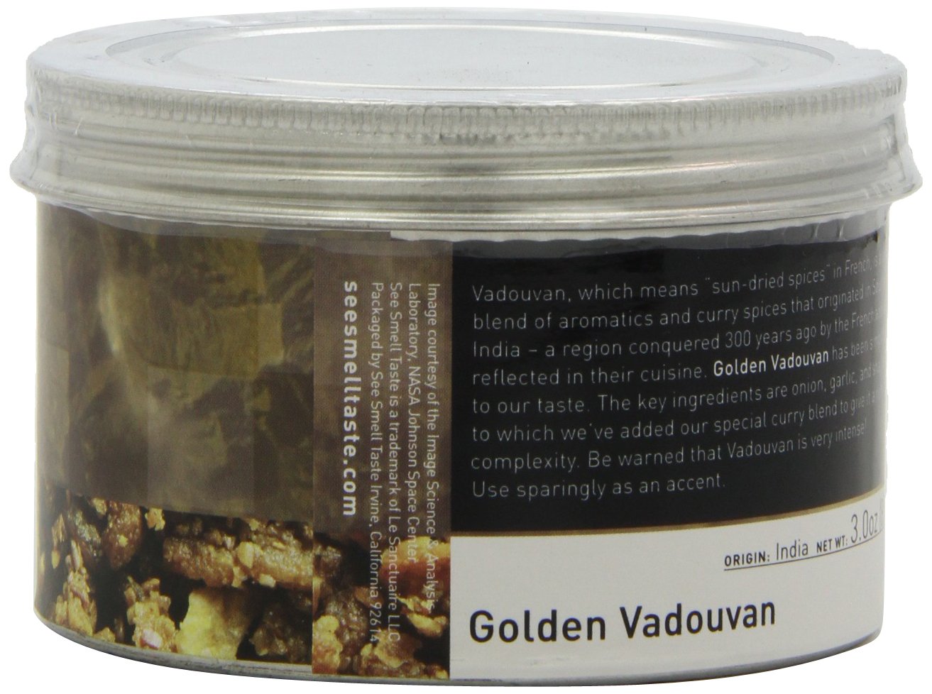 See Smell Taste Golden Vadouvan, 3-Ounce