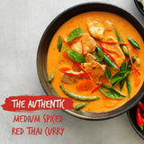 Passage to Asia Red Thai Curry Stir Fry Sauce, Authentic Thai Curry Sauce & Simmer Sauce, Gluten-Free, Just Add Coconut Milk, Serves 3, 7 oz