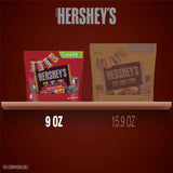 Hershey's Special Dark, Miniatures Assorted Chocolate Candy Share Pack, 9 Ounce
