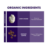 Host Defense MycoBrew Coffee - Instant Drink Mix - Includes Lion's Mushroom - Drink Mix with 100% Arabica Instant Coffee - Awaken and Activate, 10