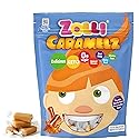 Zolli Caramelz Sugar-Free Candy - Creamy, Chewy, Dye-Free, Keto & Diabetic-Friendly Healthy Candy, Dentist-Approved Treats for Kids, 3 oz