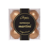 Sugarfina Espresso Martini Truffles Small Candy Cube, 2.2 oz, 4 Count | Non-Alcoholic, Martini-Flavored Chocolate