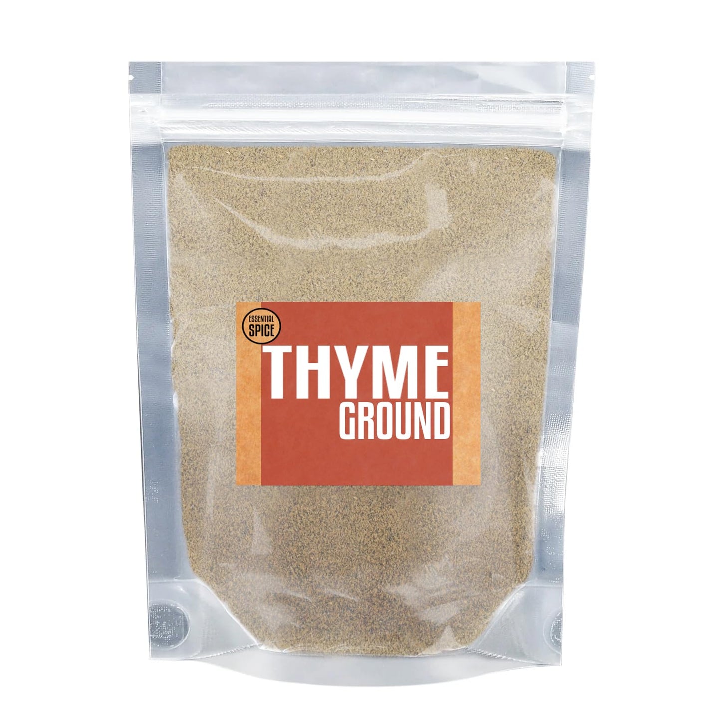 Essential Spice Ground Thyme, 16 oz - Earthy, Herbal & Slightly Minty Flavor - Finely Ground Thyme for Seasoning Blends, Sauces, Roasts