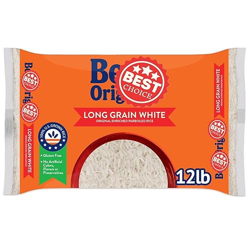 Bens Originaal Enriched Long Grain White Parboiled Rice, 12 lbs., bulk rice, gluten-free