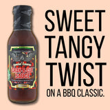 Croix Valley Cran-B-Cue™ BBQ Sauce - 3 Pack (12 oz Glass Bottles) - Real Cranberry Sweet & Tart Flavor - Gluten-Free, No MSG, No High Fructose Corn