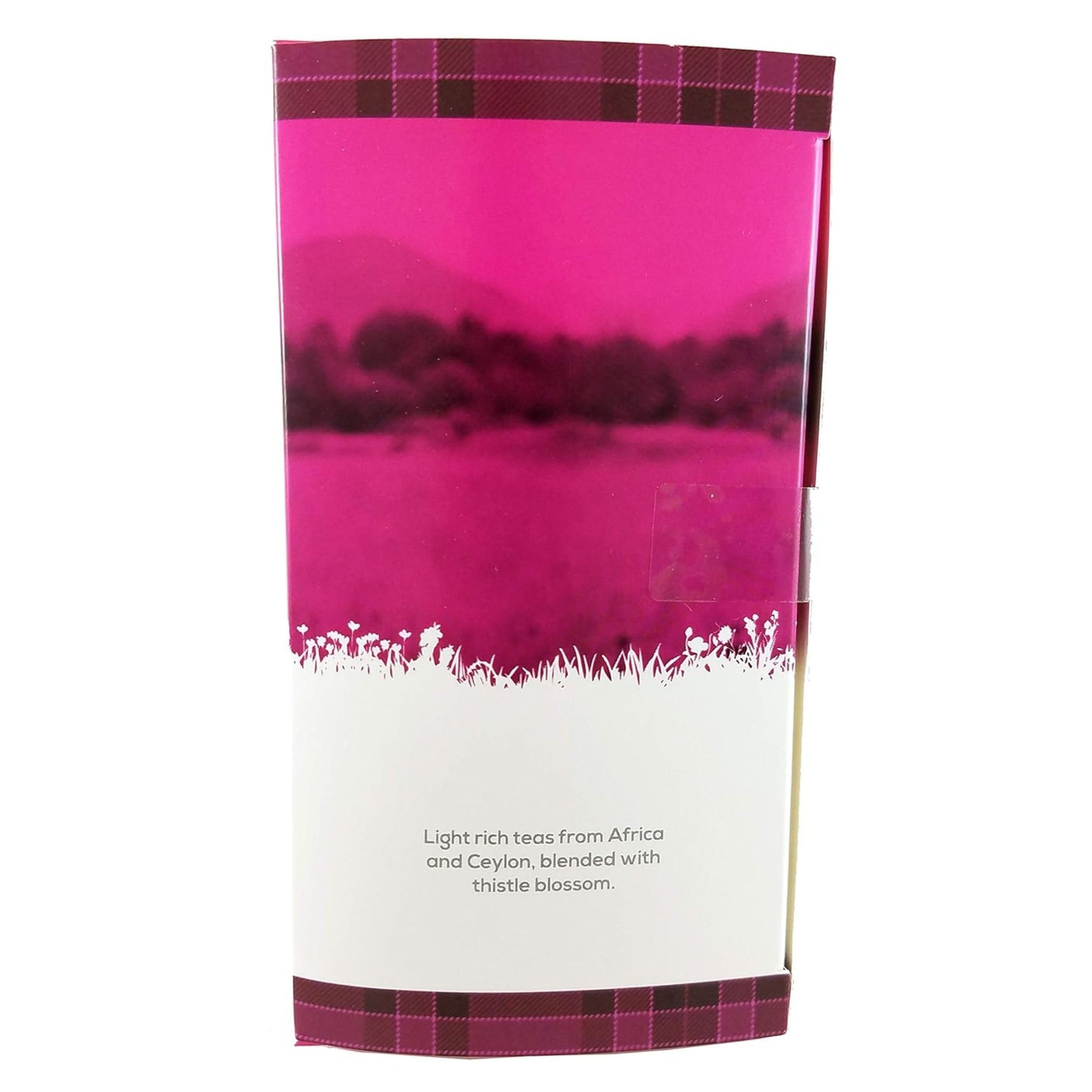 Edinburgh Tea & Coffee Envelope Tea Bags, Scottish Thistle Infused Black Tea 25 Count (Pack of 1)