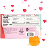 Valentine's Day Hello Kitty Gummies, Assorted Fruit Flavored, Theatre Box with To/From Section, Seasonal Candy Gift, 3.1 Ounce (Pack of 3)