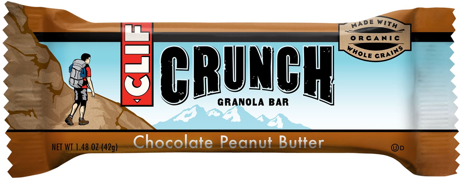 Clif Bar Crunch Granola Bar, Chocolate Peanut Butter, 7.4 Ounce