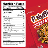 P-Nuttles Sweet & Spicy Snack Mix, 14oz Resealable Bag (Pack of 1) - Butter Toffee Covered Peanuts w/ Sesame Sticks, Chili Crescents, Corn Sticks