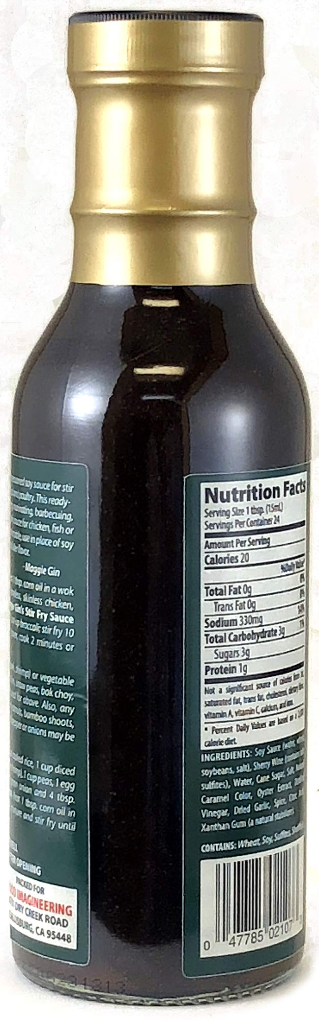 Traditional Stir Fry Sauce | All-Natural | Low Sodium Marinade | 6 x 13 oz. bottles by Maggie Gin