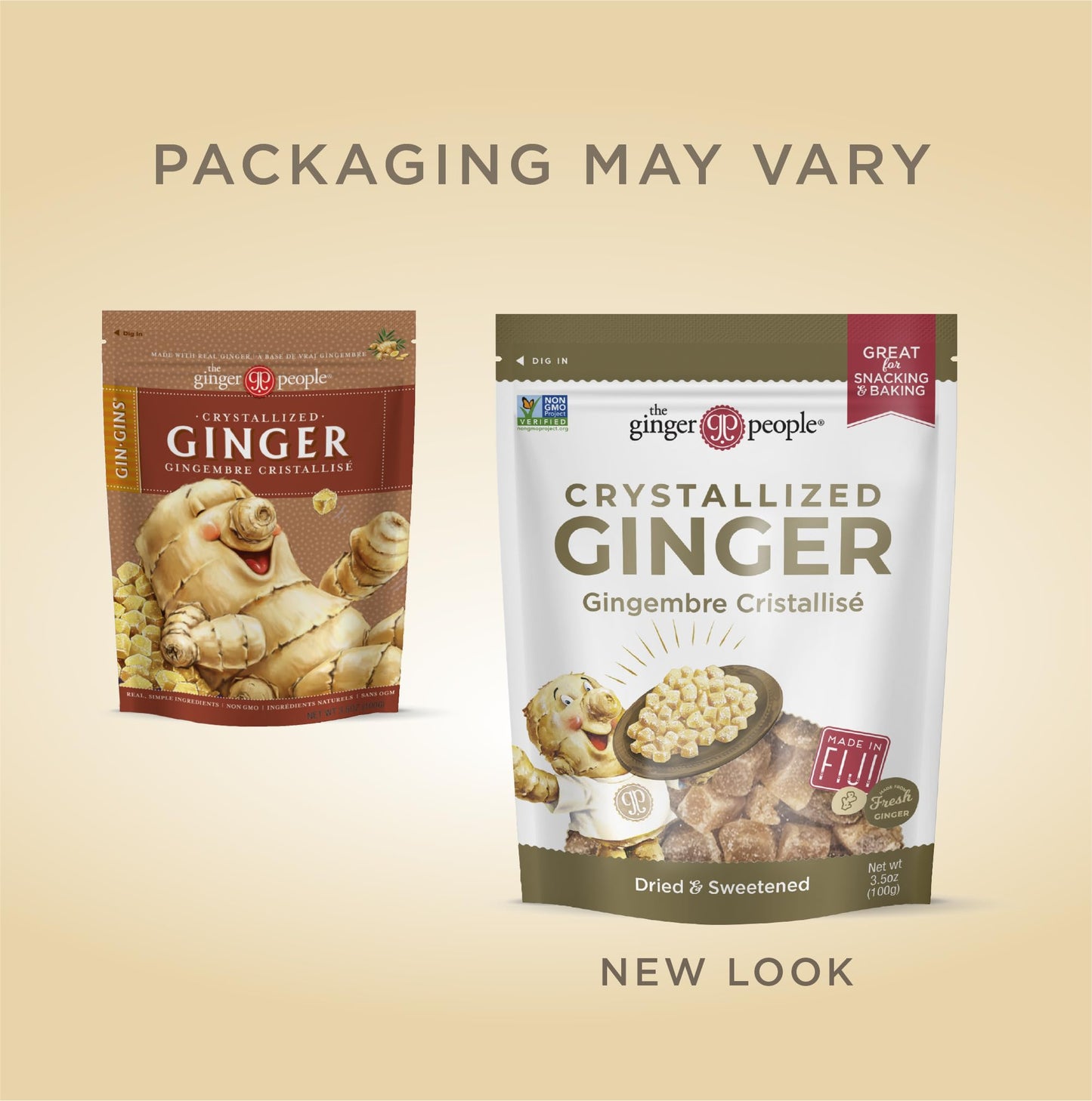 Ginger People Crystallized Ginger Candy, 3.5 Ounce