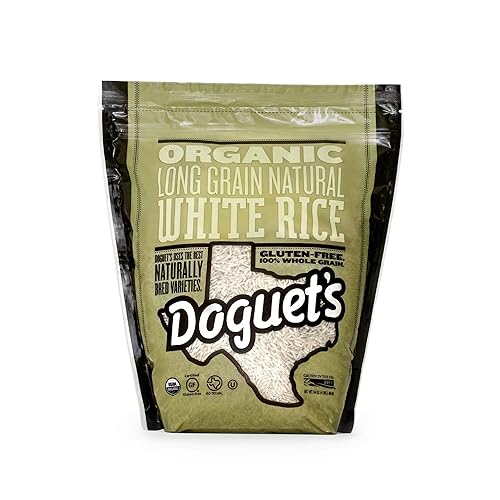 Doguet's Organic Long Grain White Rice 4lb (2-pack)