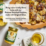 4th & Heart Original Grass-Fed Ghee, Clarified Butter, 100% Butter Fat, Pasture-Raised, Lactose & Casein Free, High Smoke Point Cooking Oil, Keto