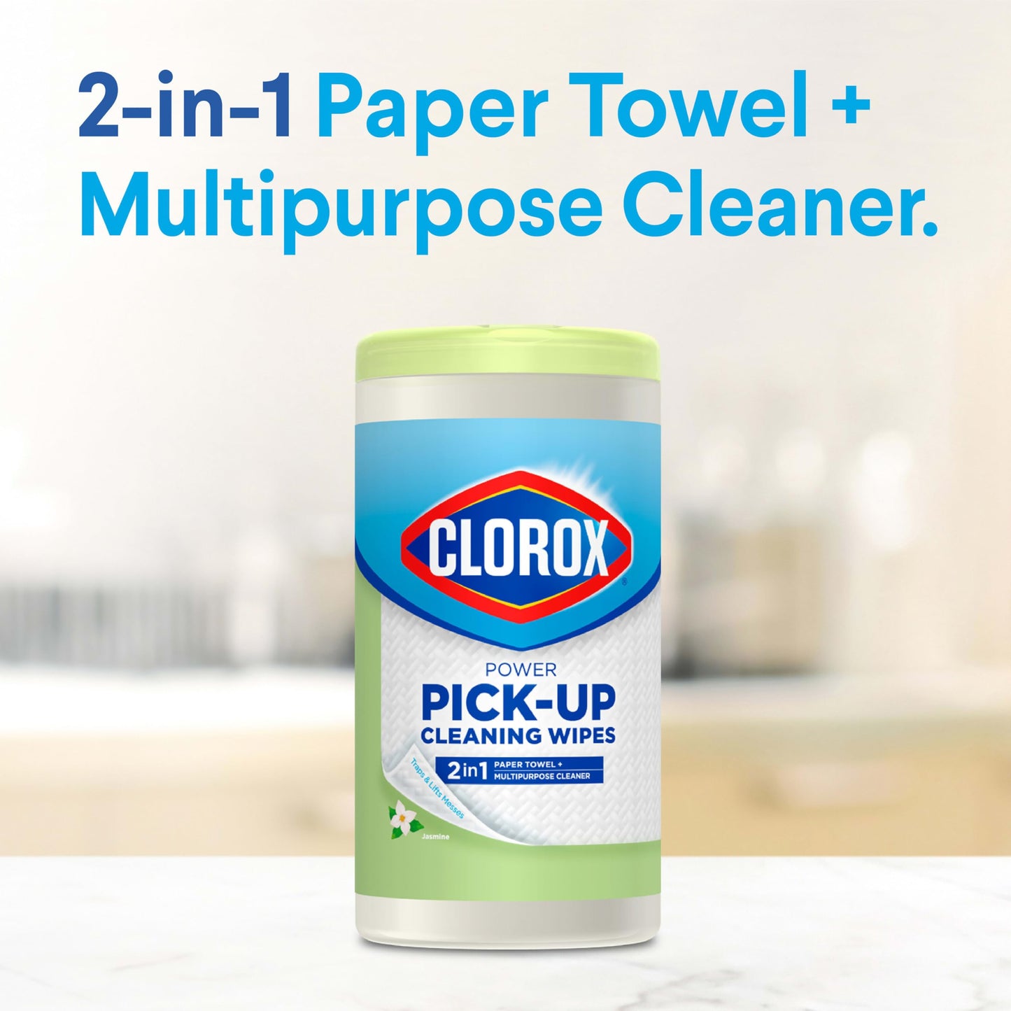 Clorox 32579 Multi-Purpose Paper Towel Wipe, Jasmine Scent, 75-Ct. - Quantity 6