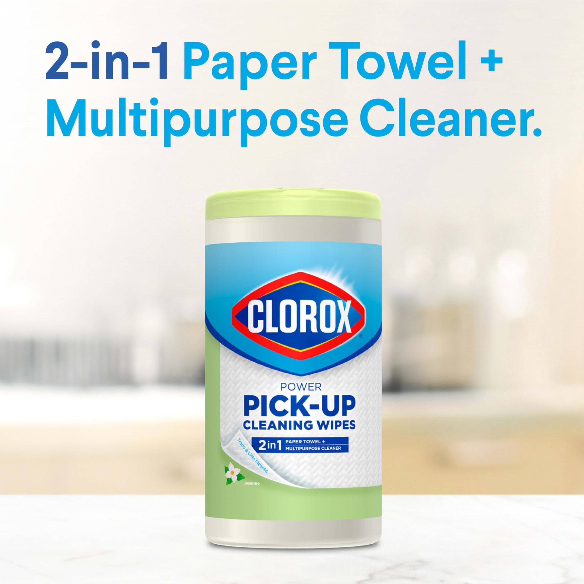 Clorox 32579 Multi-Purpose Paper Towel Wipe, Jasmine Scent, 75-Ct. - Quantity 6