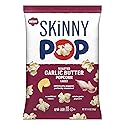 SkinnyPop Roasted Garlic Butter Popcorn, Whole Grain Gluten-Free Snack, 4.4 oz Bag
