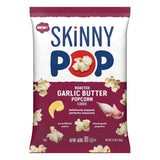 SkinnyPop Roasted Garlic Butter Popcorn, Whole Grain Gluten-Free Snack, 4.4 oz Bag