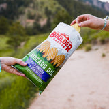 Boulder Canyon Kettle Cooked Potato Chips Wavy Cut 5.25 oz. Bag Count -Crunchy Chips Cooked in 100 Great for Lunches or Snacking on the Go, Malt