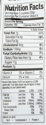 Newman's Own Family Recipe Cookies, Chocolate Chip, 7 Ounce