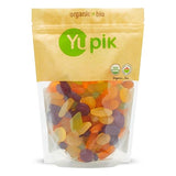 Yupik Organic Veggie Wine Gums, Gelatin-Free, 1.1 lb (17.6 oz), Gluten-Free, Vegan, Non-GMO, Natural Colors & Flavors, Made from Fruit Juice, Sweet