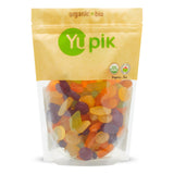 Yupik Organic Veggie Wine Gums, Gelatin-Free, 1.1 lb (17.6 oz), Gluten-Free, Vegan, Non-GMO, Natural Colors & Flavors, Made from Fruit Juice, Sweet