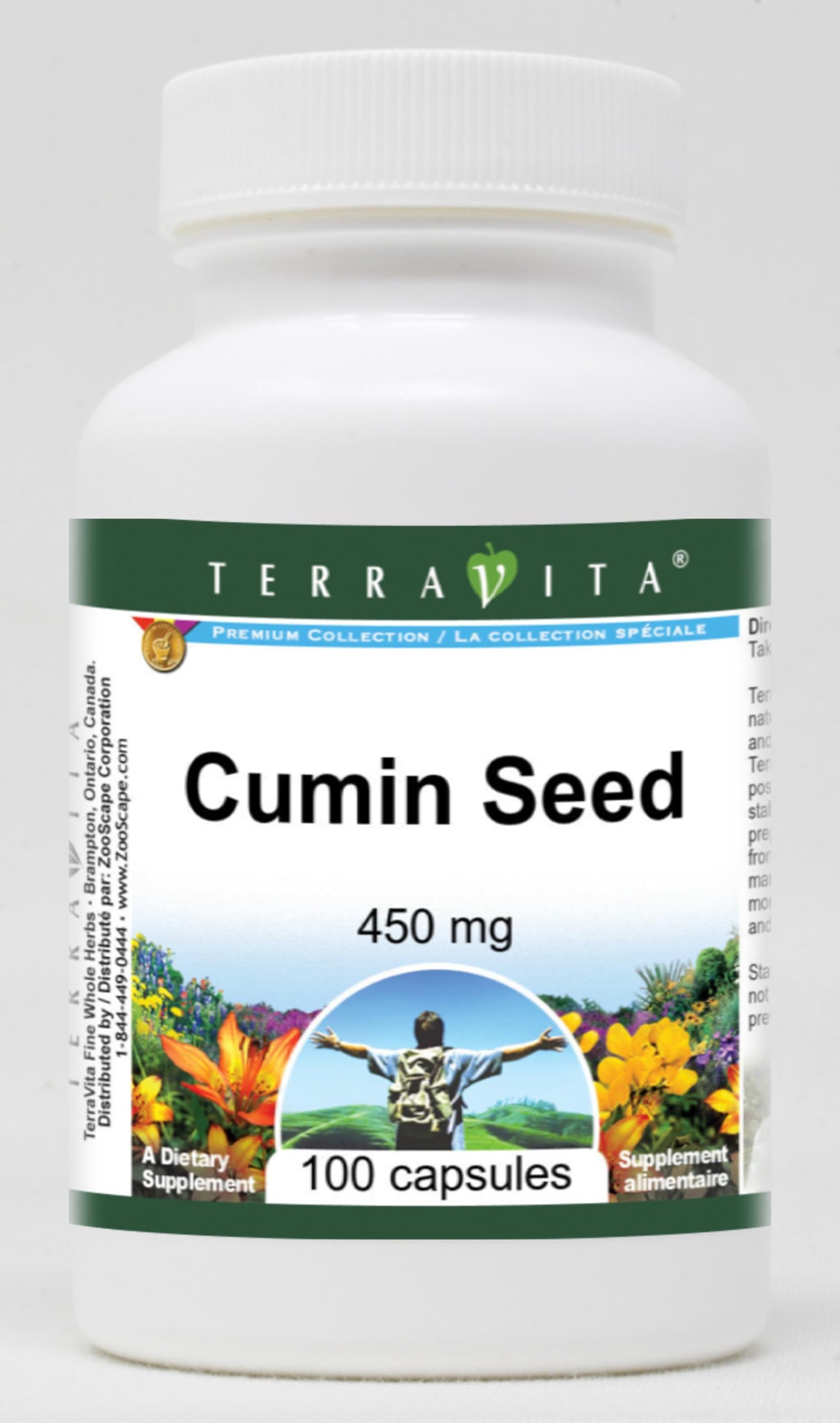 Cumin Seed - 450 mg (100 Capsules, ZIN: 511760) - 3 Pack