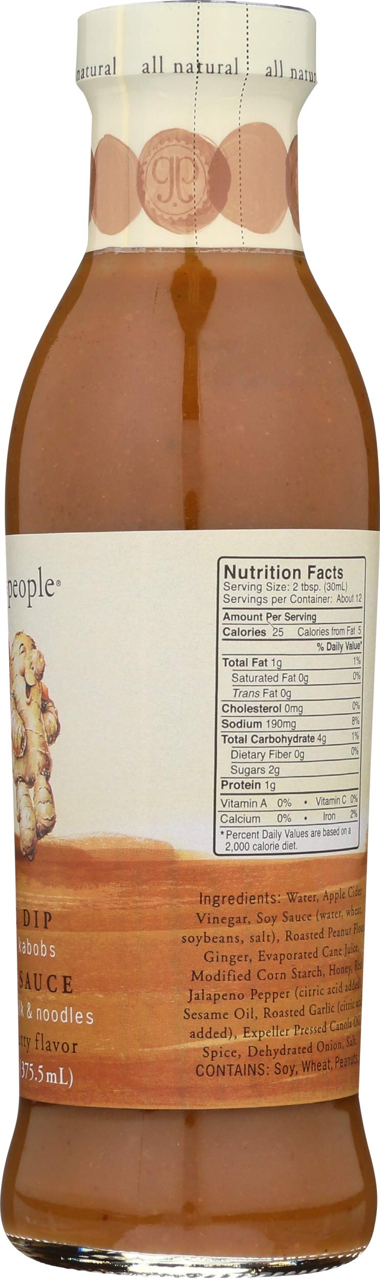 Sauce; Ginger Peanut