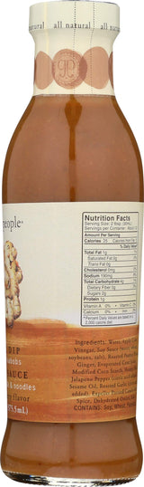 Sauce; Ginger Peanut