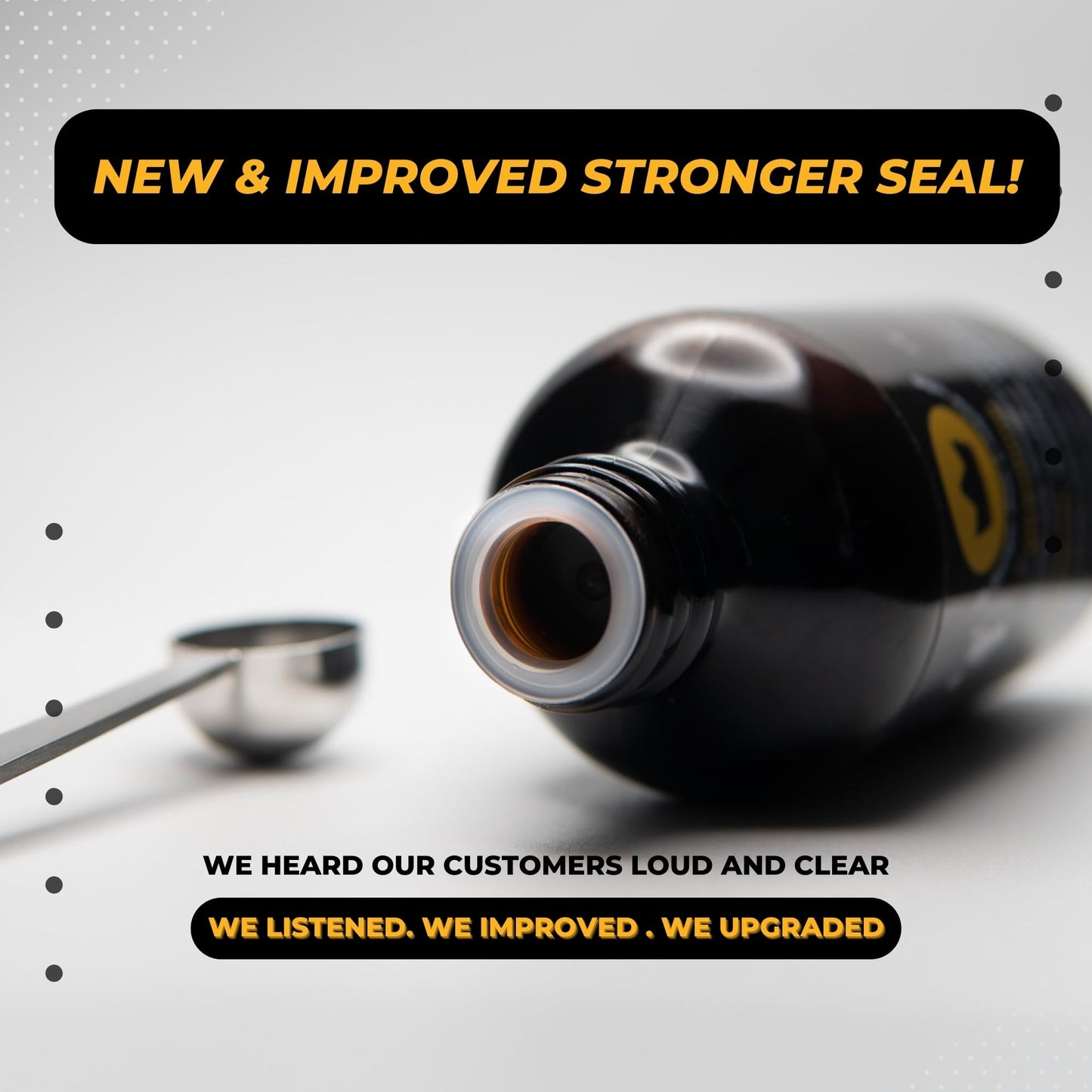 Jinx Coffee Concentrate - 50x Stronger Cold Brew Coffee | Strong Caffeine Concentrated Liquid, Perfect for Instant Hot or Iced Coffees, Cold Brew