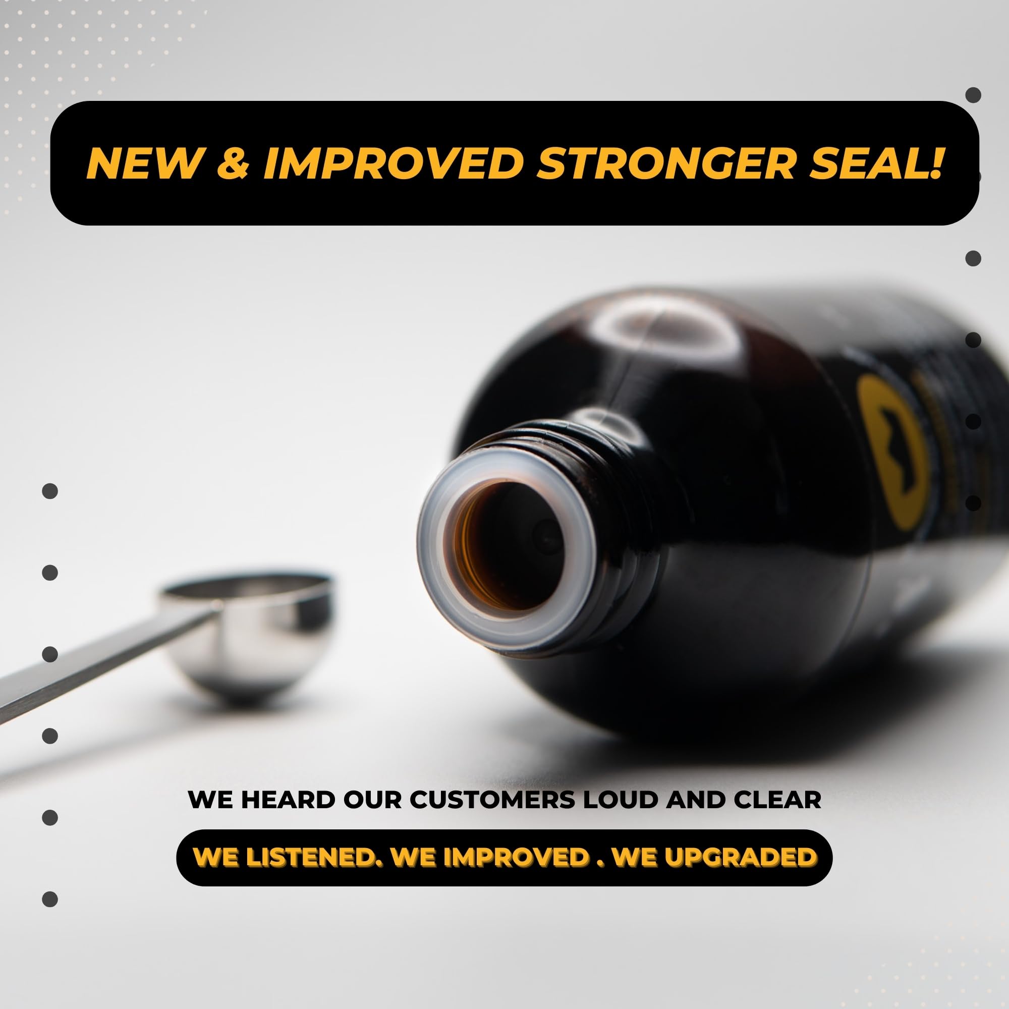 Jinx Coffee Concentrate - 50x Stronger Cold Brew Coffee | Strong Caffeine Concentrated Liquid, Perfect for Instant Hot or Iced Coffees, Cold Brew