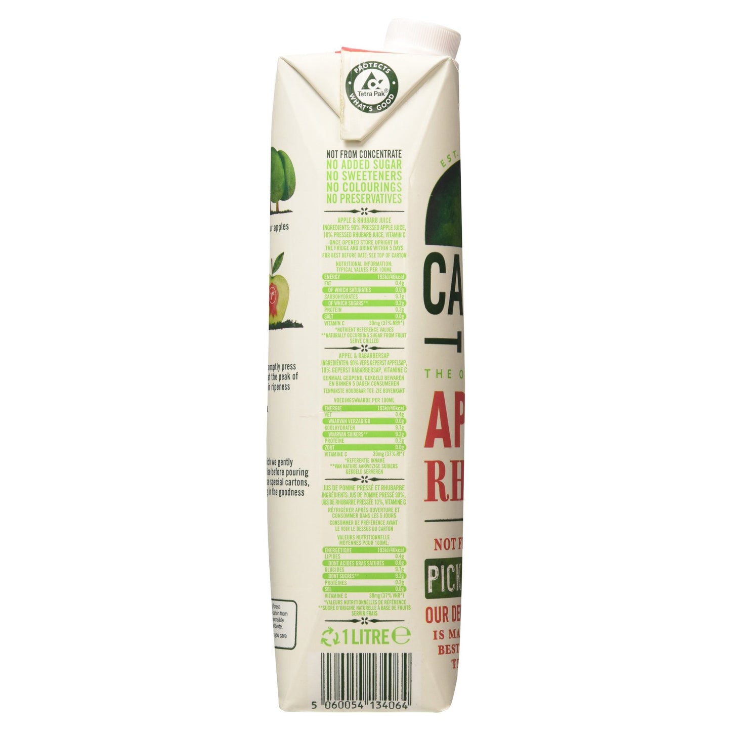 Cawston Press Apple and Rhubarb Juice, 1L