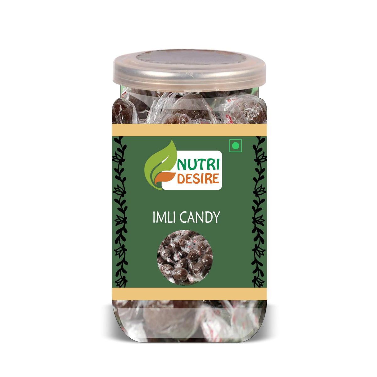 NUTRI DESIRE Imli Candy 500 Gram Airtight Container