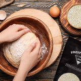 Sesame Seeds, Hulled, Blanched, Delectable, Yummy, Rich, Flavorful, Delicious, Nutty Flavor, Super Baking Useful, High Nutrition, Packed in a 2 lbs