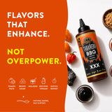 Tabañero XXX BBQ Sauce, Bold for Grilling and Glazing, Xtra, Bottle, 14.5oz