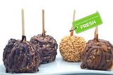 US Sweets Caramel Apples - Caramel Granny Smith Apples | Candied Apples | Delicious Gift | Handmade in Small Batches | Guaranteed to Arrive Fresh